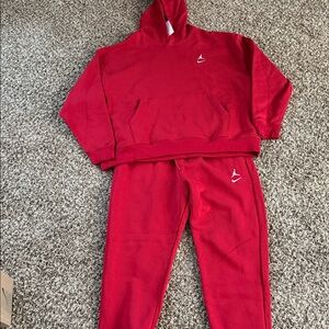 MEN'S JORDAN SWOOSH BROOKLYN FLEECE JOGGER PANTS XL & matching hoodie 3XL nwt